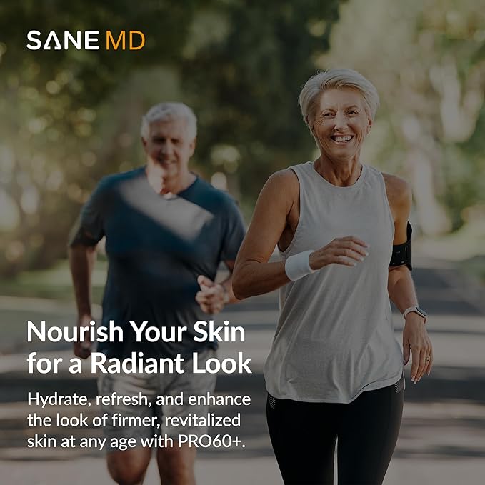SANE MD PRO60+ DeepRadiance Renew™ Dark Spot Corrector for Face - Even Skin Tone, Radiance and Hydration - Skincare for Adults 60+, 15ml (1 bottle)
