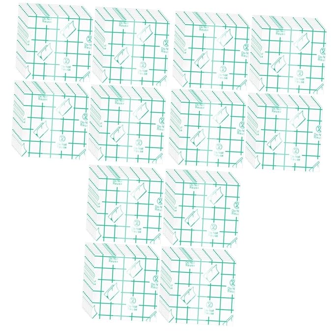 500 Pieces Makeup Hand Palette,Disposable Adhesive Makeup Mixing Tray,Waterproof Makeup Tape,For Mix Foundation And Keep Hands Clean When Applying Makeup