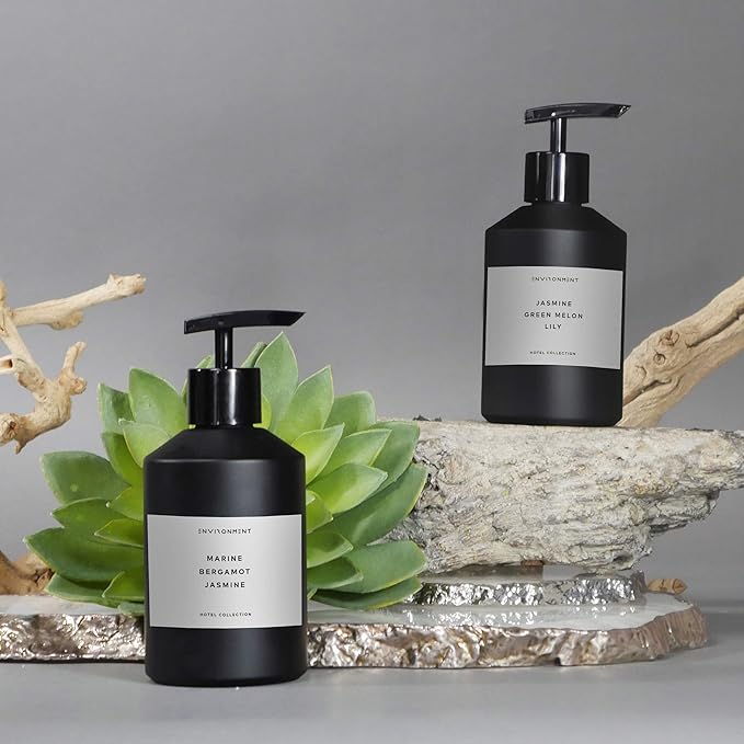 Environment Inspired by 5-Star Hotels 1HT Lotion, 300ml Luxury Scented Lotion (Santal | Musk) Bathroom Luxury, Men & Women High-End Body Lotion, Hand Cream, Dry Skin Treatment