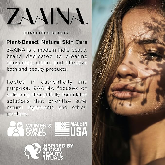 ZAAINA Intensive Heel Balm Stick - Moisturizing Natural Foot Balm for Cracked Heels with Shea Butter, Tea Tree, Peppermint and Avocado Oil - 2.5oz Twist-Up Tube