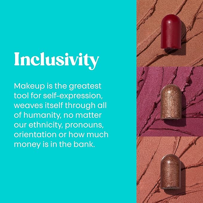 Thread Beauty Blend It Multi-Stick, Creamy, Buildable Color and Highlighter for Eyes, Cheeks, and Face, Soft - Brown Shimmer