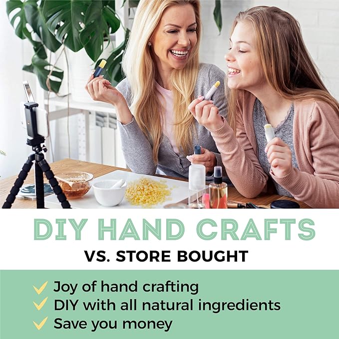 Trifecta Living Co.'s Beeswax Pellets - 100% Pure Bees Wax Perfect for DIY Candles, Skincare, and More! Discover The Creative Possibilities with Our Versatile, Pure Beeswax Pellets, (Yellow, 1lb)