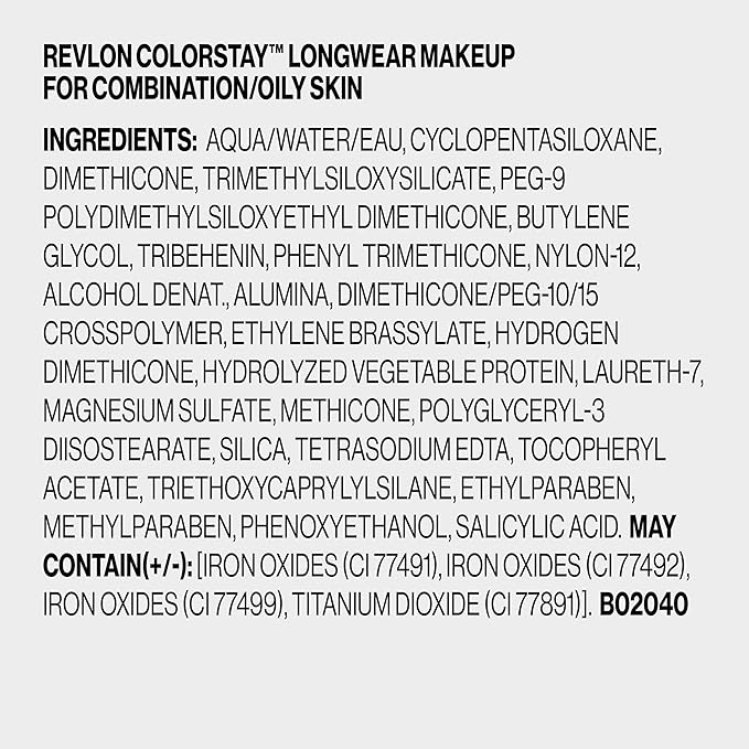 Revlon Liquid Foundation, ColorStay Face Makeup for Combination & Oily Skin, SPF 15, Medium-Full Coverage with Matte Finish, Butterscotch (315), 1.0 oz