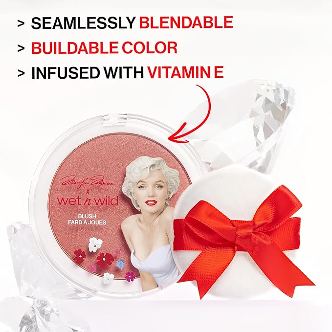 wet n wild Marilyn Monroe Collection Icon Blush & Eyeshadow Set