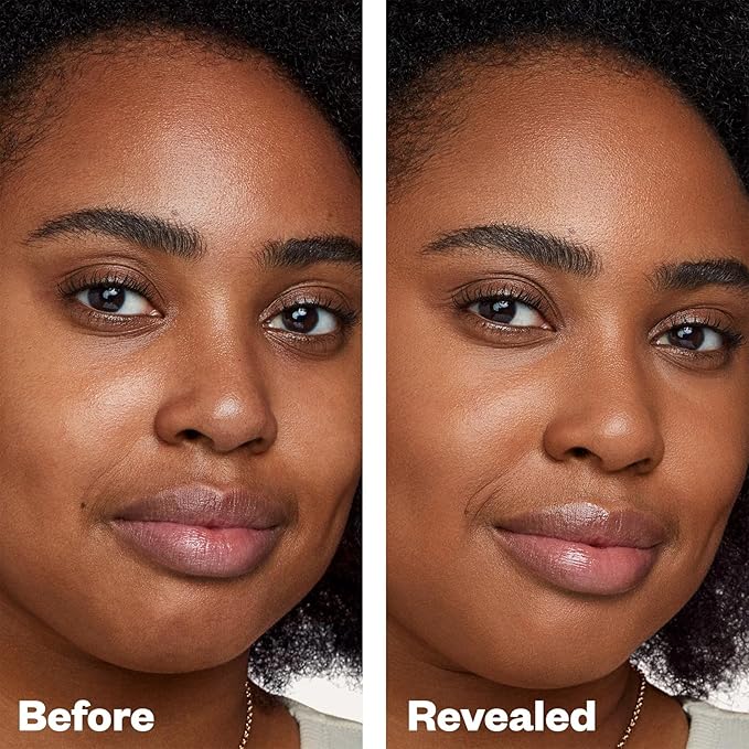 Kosas Revealer Skin-Improving Foundation with SPF 25 Protection - Hydrate, Brighten, Soothe, Plump, Protect Skin - Clean Formula, Natural Finish and Clean Formula - Medium Deep Neutral Warm 330