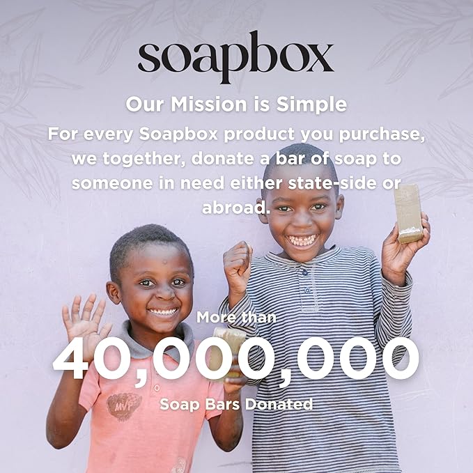 Soapbox Men's Thick and Full 2 in 1 Shampoo and Conditioner Men, Natural Mens Shampoo and Conditioner, Oak & Cedar Leaf, 16oz