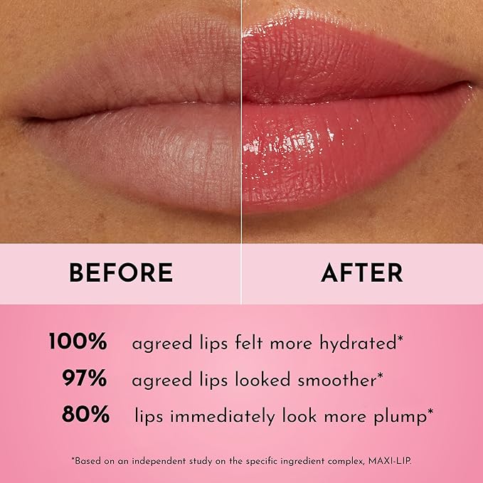 LAWLESS Forget the Filler Lip Plumping Line Smoothing Tinted Balm, Lover, Pink, 0.09 Ounce / 2.9 g