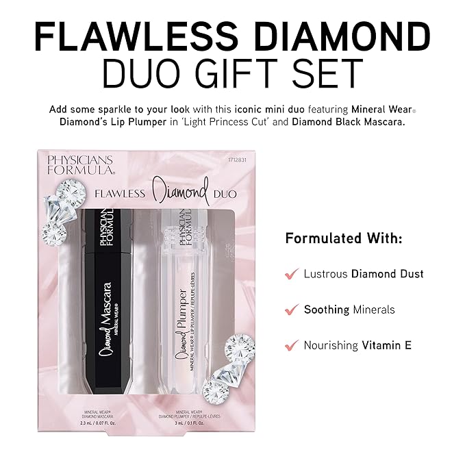 Physicians Formula Holiday Gift Sets Flawless Diamond Duo,2 Pack