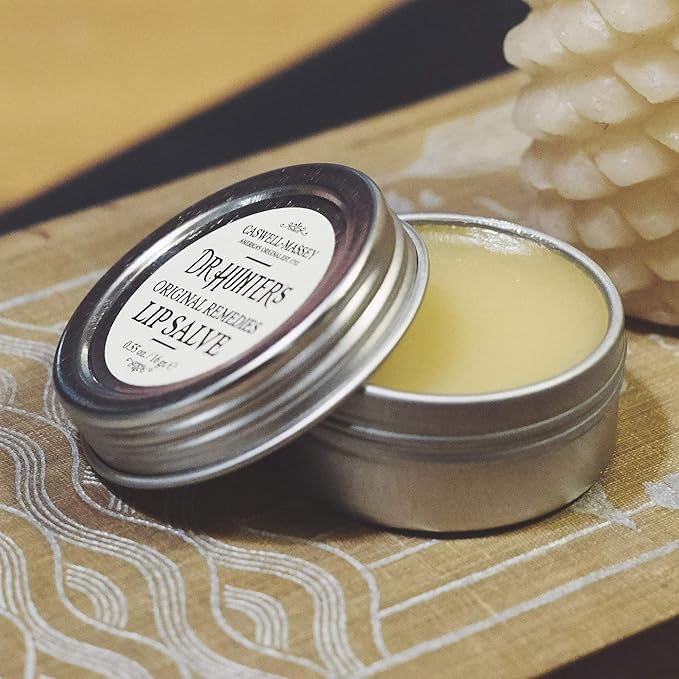 Dr. Hunter’s Lip Salve - All Natural Lip Balm And Moisturizer For Dry, Cracked And Chapped Lips - 0.55 Ounce
