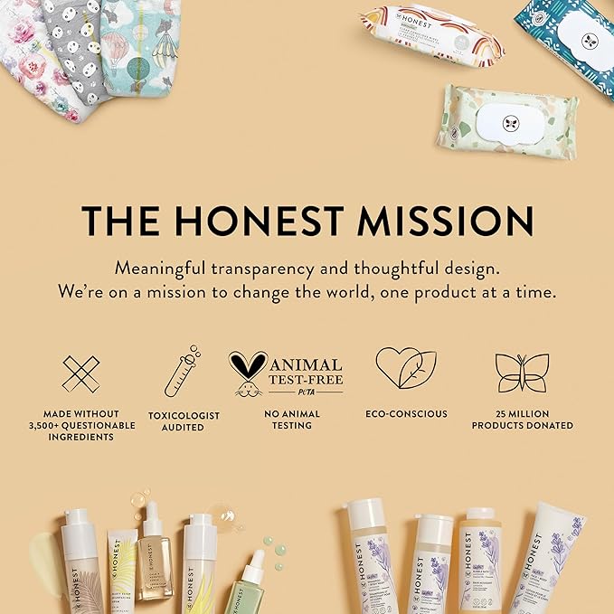 Honest Beauty Tinted Lip Balm 2-Pack | Antioxidant-rich Acai Extracts + Avocado Oil | EWG Certified, Vegan, Cruelty Free