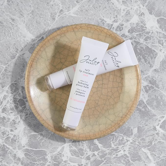 Julep 24/7 Lip Treatment – Hydrating & Glossy Lip Balm and Lip Sleeping Mask with Shea Butter – Moisturize, Protect & Soothe – Vegan & Cruelty-Free - Sheer Berry
