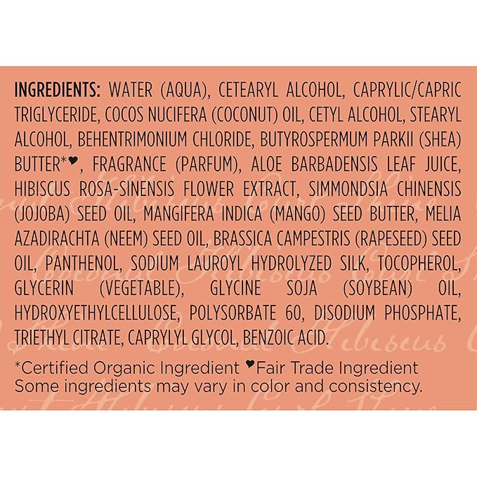 SheaMoisture Curl & Shine Conditioner Coconut & Hibiscus, for Thick, Curly Hair to Moisturize & Soften, 13 oz