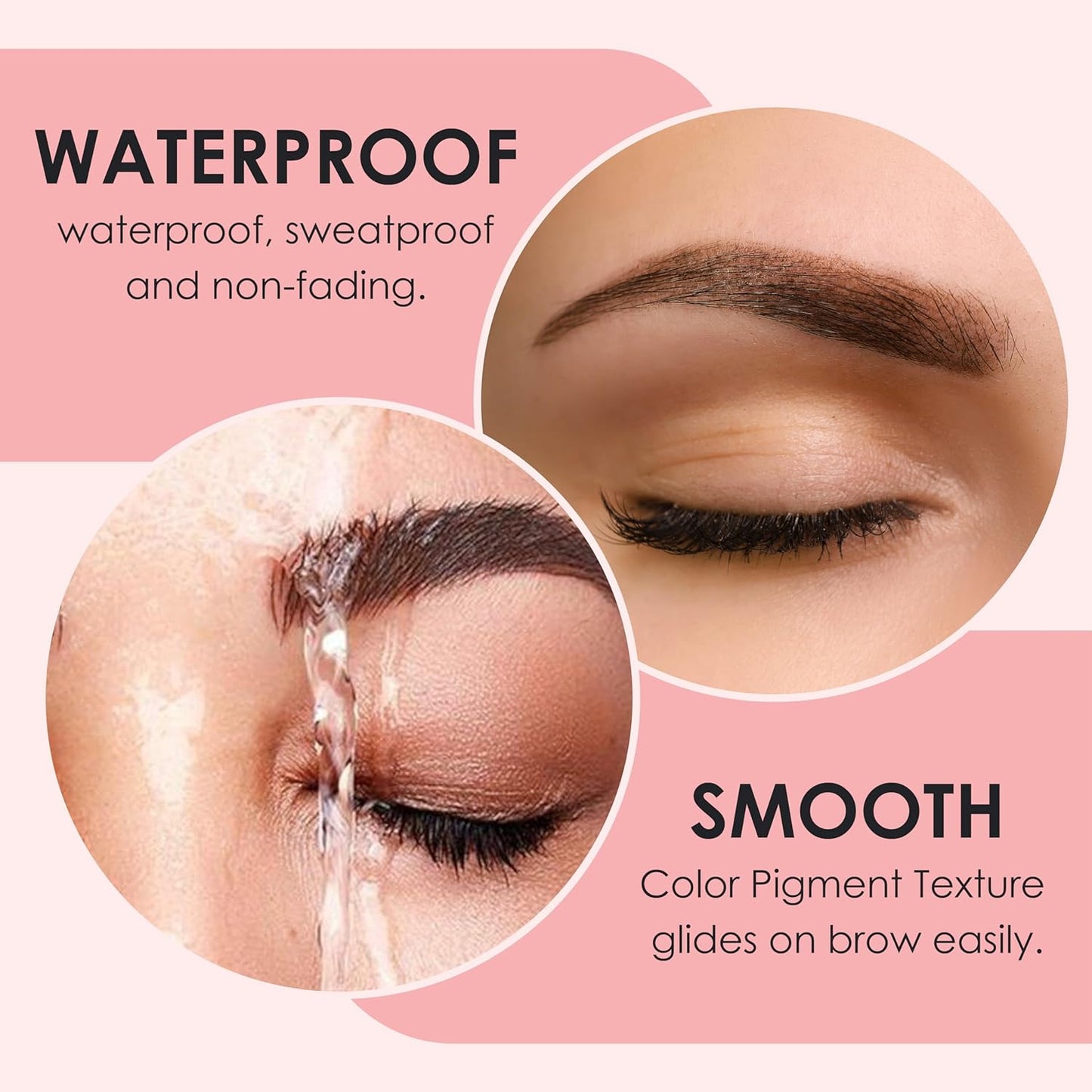 Luxe Cosmetics - Lashlift + Color Kit for Eyelashes - Black and Curled Eyelashes up to 8 Weeks - Complete set DIY at Home - 3 Lashlift Applications