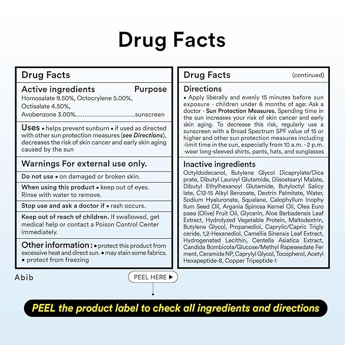 Abib Airy & Quick Sunstick DUO Broad Spectrum SPF50+ 1.58 oz / 45g (Semi-matte & Glowing) | Korean Suncreen Stick Suncare Sunblock, No Whitecast, Protector Solar Barra, Water resistant