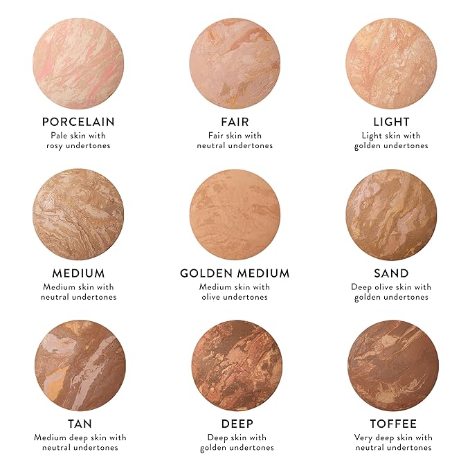 LAURA GELLER NEW YORK Baked Balance-n-Brighten Foundation with Kabuki Brush Makeup Set, Tan