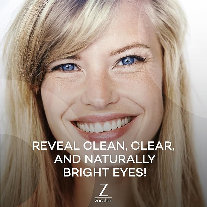 Zocular - Zocuwipe Eyelid Wipes with Natural Okra Complex - Eyelid Cleanser and Moisturizer Pads - Eyelid Cleansing Wipes - Blepharitis Treatment - 40ct