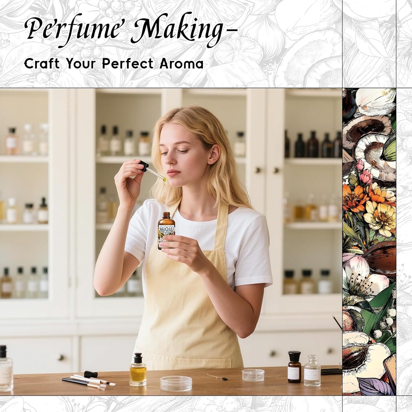 HIQILI Solar Berries Fragrance Oil - Perfect for Making Candles, Bath Bombs, Perfume, Reed Diffuser Oil Refill, Home & Office - 1 Fl Oz