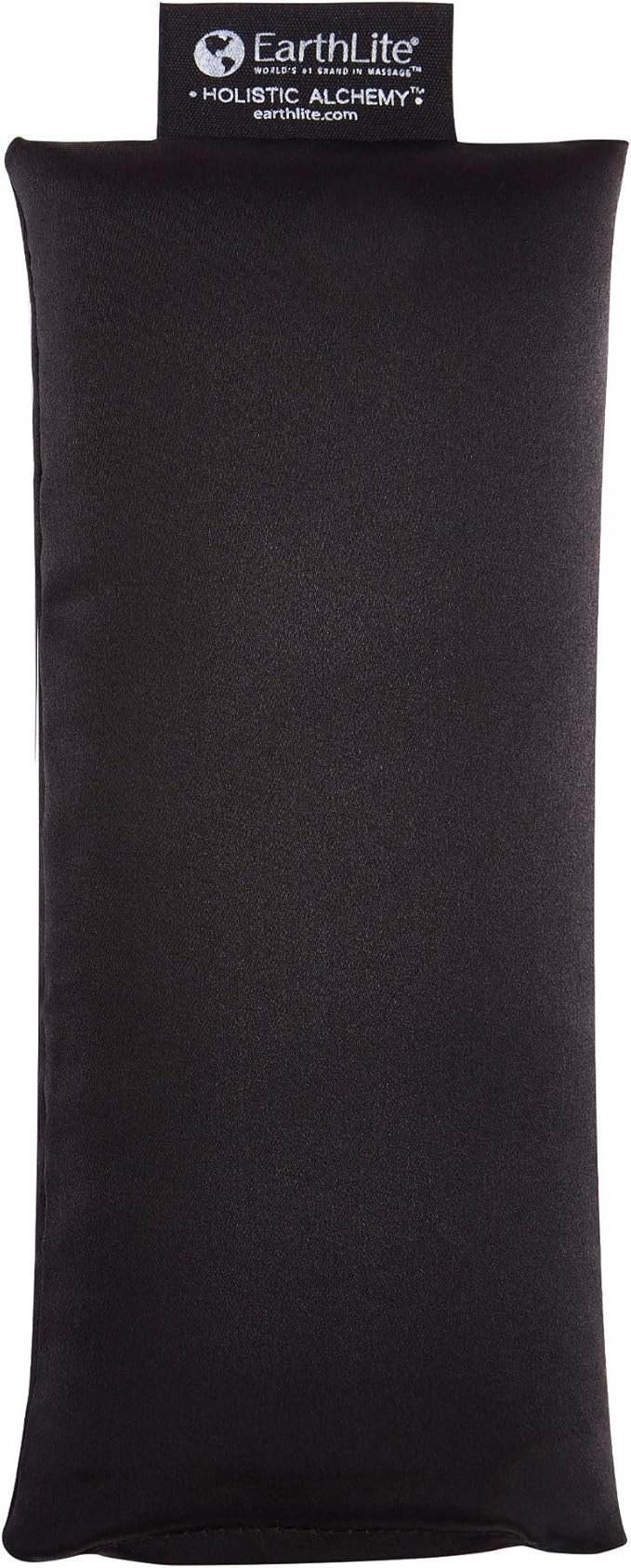 EARTHLITE Holistic Alchemy Aromatherapy Eye Pillow - 100% Silk Cover, Natural Herbs & Flax Seeds, Weighted, Cooling & Soothing