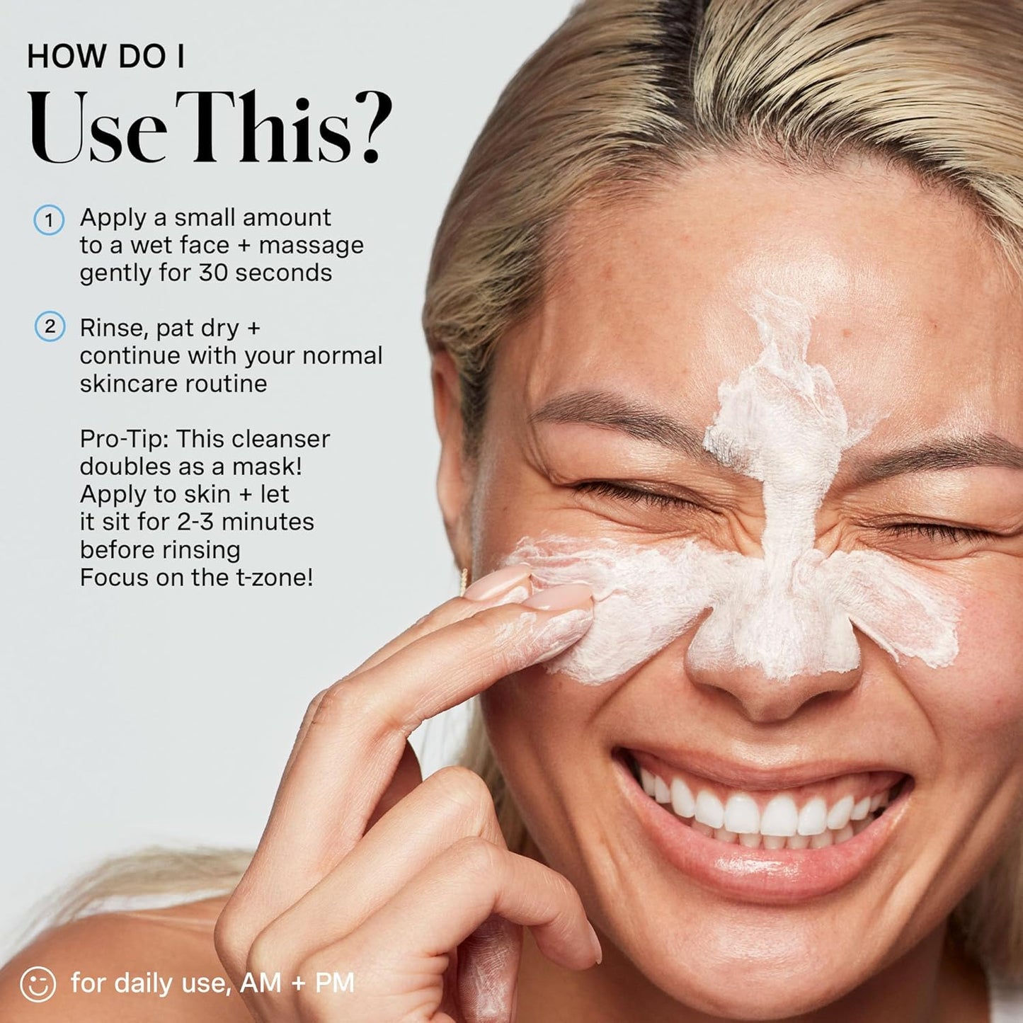 Kate Somerville EradiKate 3% Sulfur Daily Foaming Cleanser Acne Treatment – Clinically Formulated Medicated Face Wash Balances Skin and Cleans Pores, 2-Pack of 4 Fl Oz Each