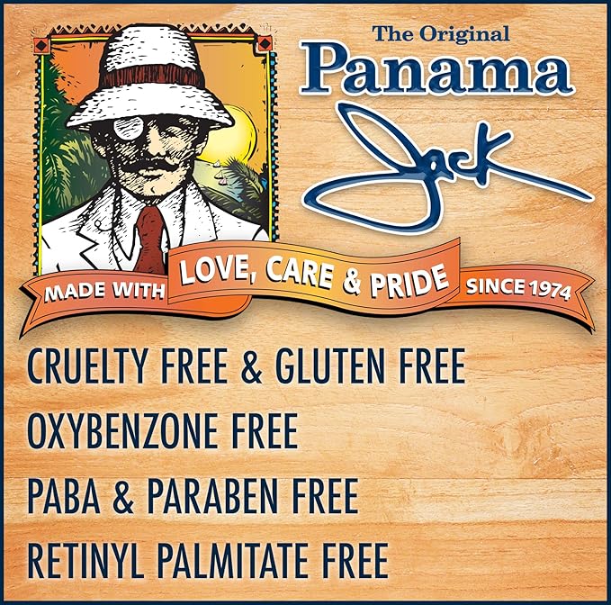 Panama Jack Sunscreen Lip Balm - SPF 45, Broad Spectrum UVA-UVB Sunscreen Protection, Prevents & Soothes Dry, Chapped Lips, Dreamsicle, 2-pack