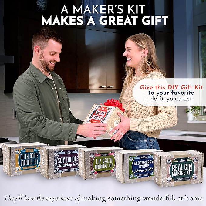 Deluxe Lip Balm Kit with Filling Tray, (77-Piece Set) For Making Your Very Own Clear & Colored DIY Lip Balms! | Includes Tubes, Bees Wax Pouch, 100% Pure Therapeutic Essential Oils & More