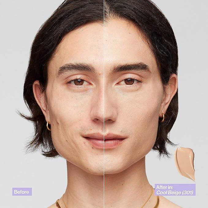 Revlon Illuminance Skin-Caring Liquid Foundation, Hyaluronic Acid, Hydrating and Nourishing Formula with Medium Coverage, 401 Light Coffee (Pack of 1)