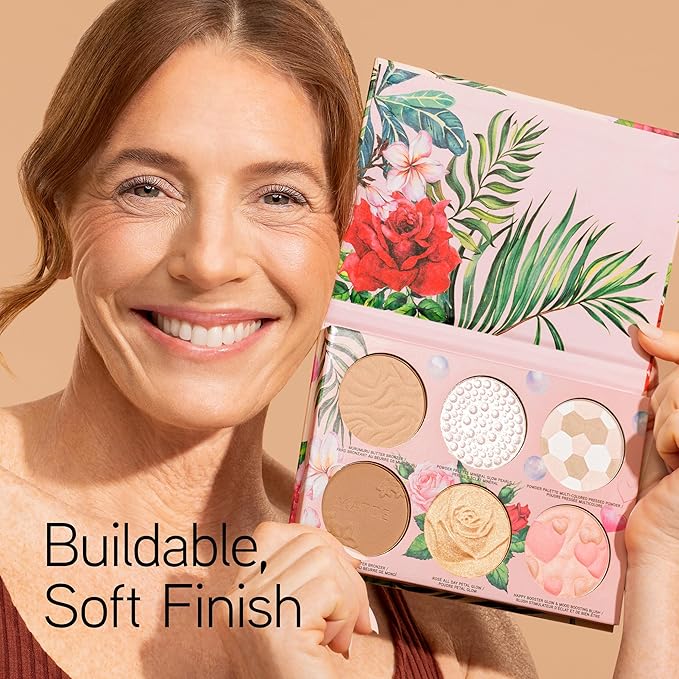 Physicians Formula All-Star Face Palette, Velvety-Smooth Buildable & Blendable Formulas,Versatile Matte and Multidimensional Shades, Cruelty-Free & Vegan