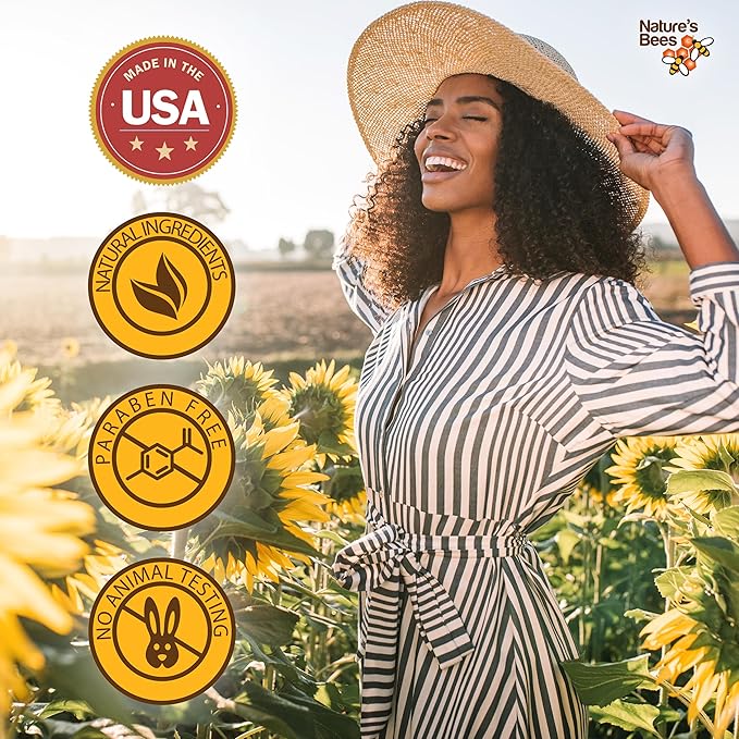 Nature's Bees - Cocoa Butter Lip Balm Moisturizer - Original 96 Pack, 4 Flavors - Original, Shea Butter, Mango Butter, Olive Oil - Made w/Coconut Oil, Beeswax, Vitamin E, Aloe - 0.15oz (4.2g)