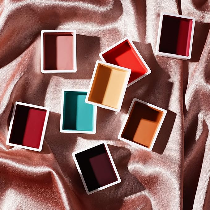 Alcohol Palette Refill Pans - Skin Tones - Dark Mauve