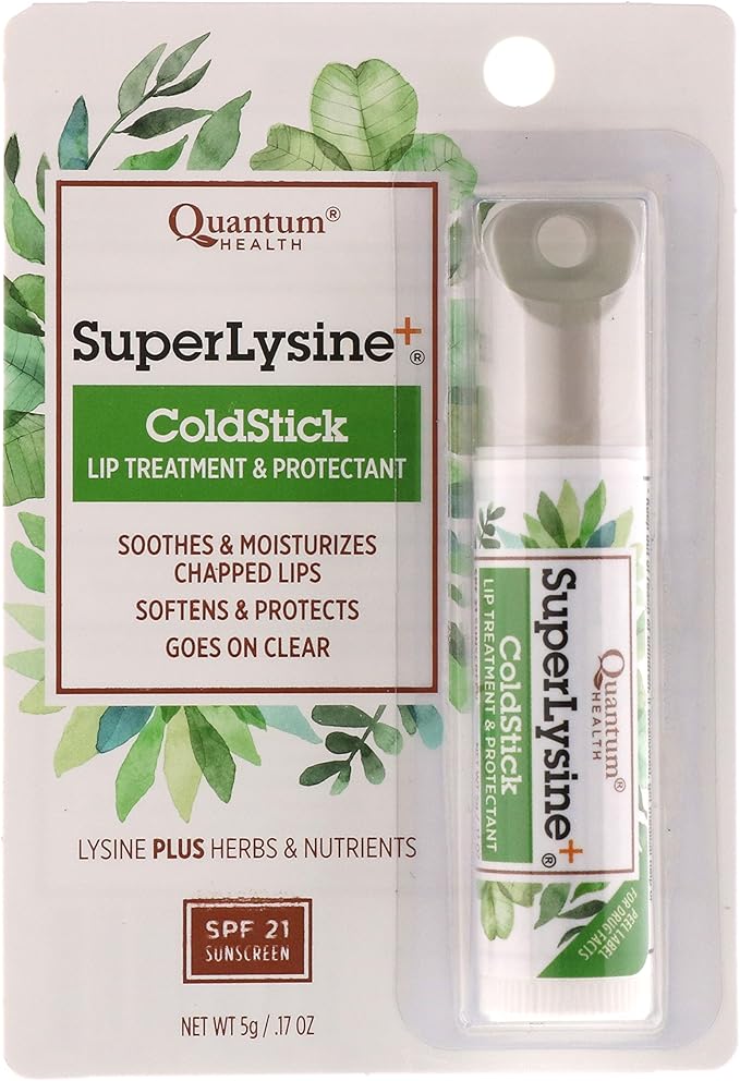 Quantum Super Lysine + ColdStick Lip Protectant & Treatment - 0.18 oz
