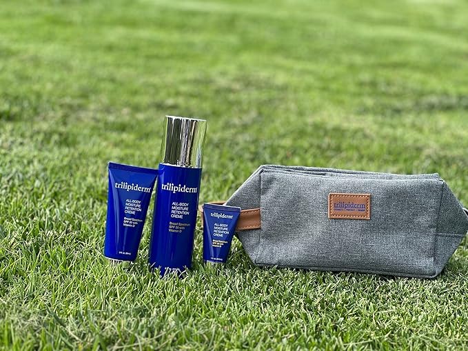 Trilipiderm All-Body Moisture Retention Créme 1oz x 3 + Broad Spectrum SPF 30 1oz x 3