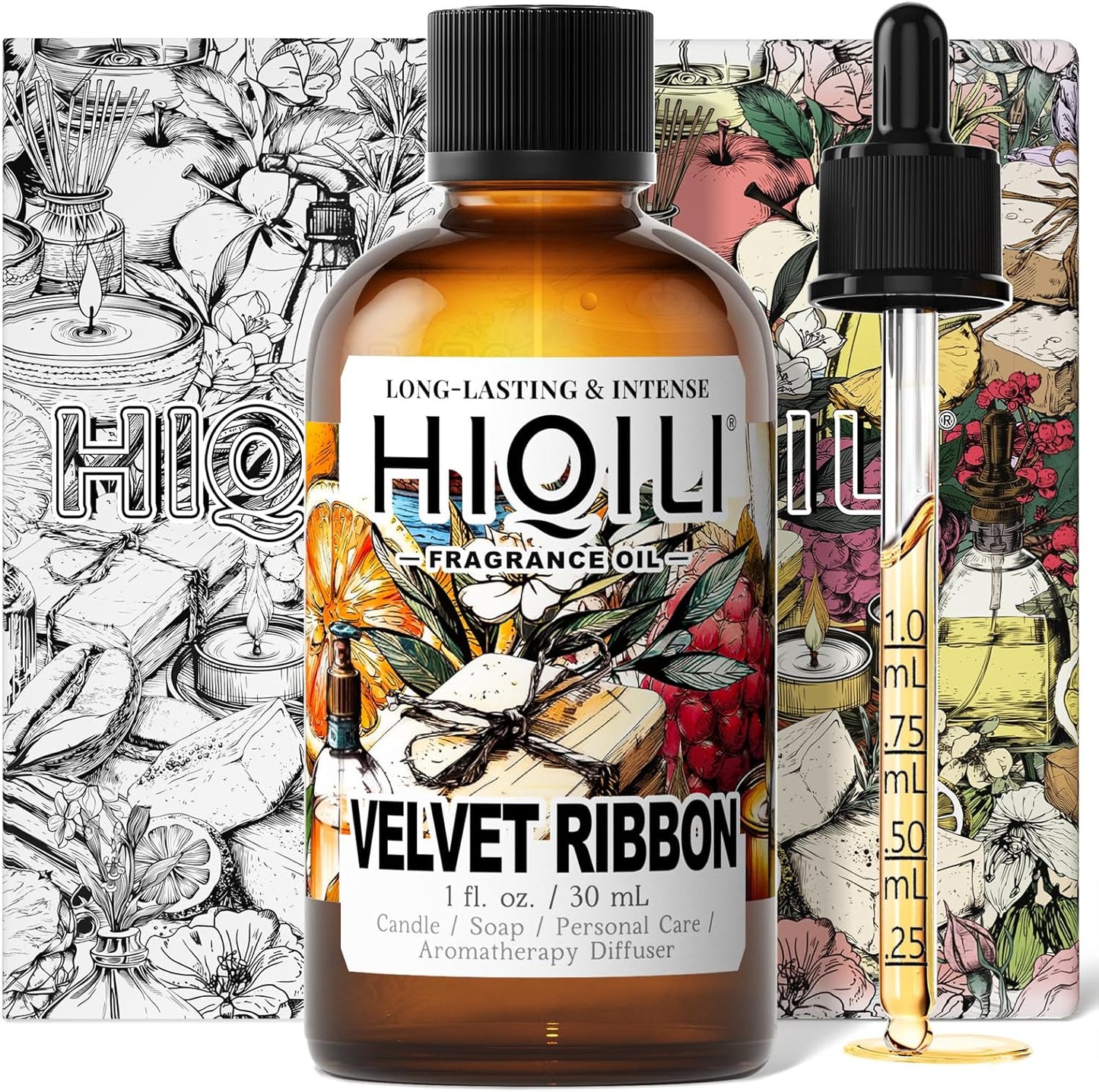 HIQILI Velvet Ribbon Fragrance Oil - 1 Fl Oz