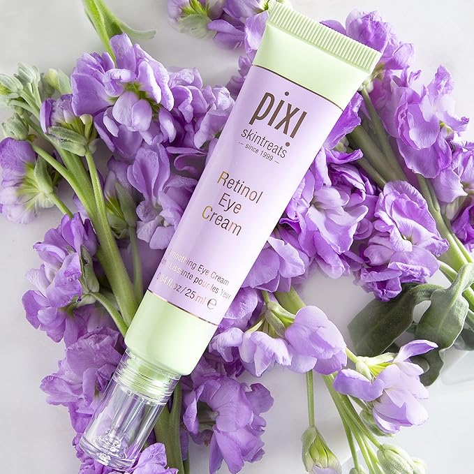 Pixi Beauty Retinol Eye Cream 25 ml | Sootuhing Eye Cream | Retinol Helps Smooth & Refine Delicate Eye Area | Peptides Help Minimize Fine Lines | 0.84 Fl Oz