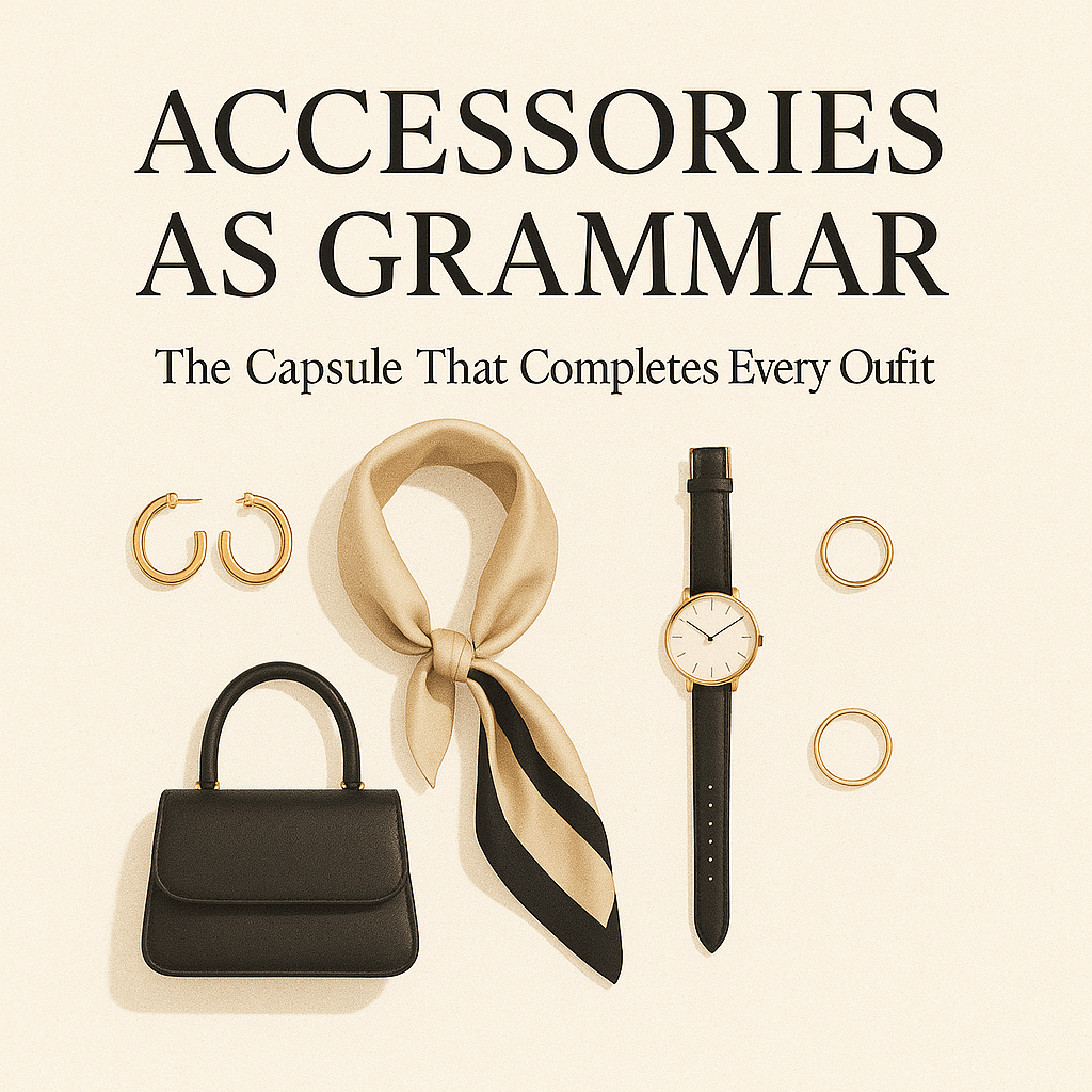 Accessories as Grammar: The Capsule That Completes Every Outfit