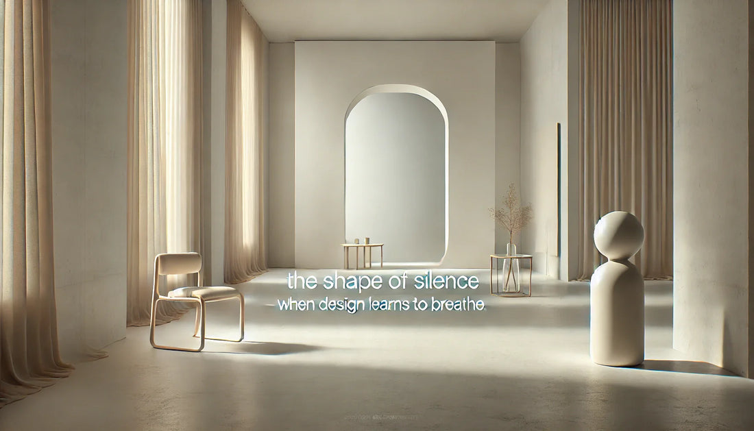 The Shape of Silence — When Design Learns to Breathe