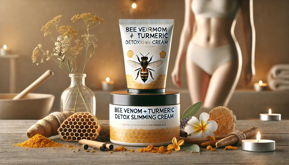 Bee Venom + Turmeric Detox Slimming Cream — Shape, Firm & Revitalize Naturally