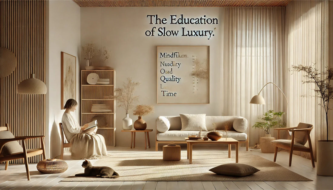 The Education of Slow Luxury