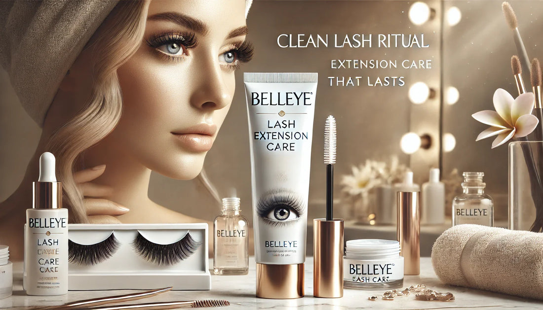 Clean Lash Ritual — BELLEYE Lash Extension Care That Lasts