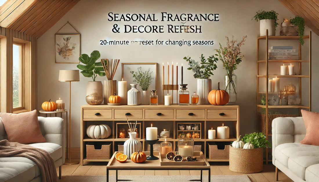 Seasonal Fragrance & Décor Refresh: 20-Minute Home Scent Reset for Changing Seasons