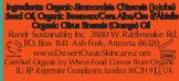 USDA Organic Orange Lip Balm 2 Pack - Over 70% Pure Organic Jojoba Oil, Organic Beeswax, Citrus Scent, Soothes and Softens Dry, Cracked, and Sensitive Lips, Natural Orange Scent No Taste 15 oz/4.6 g