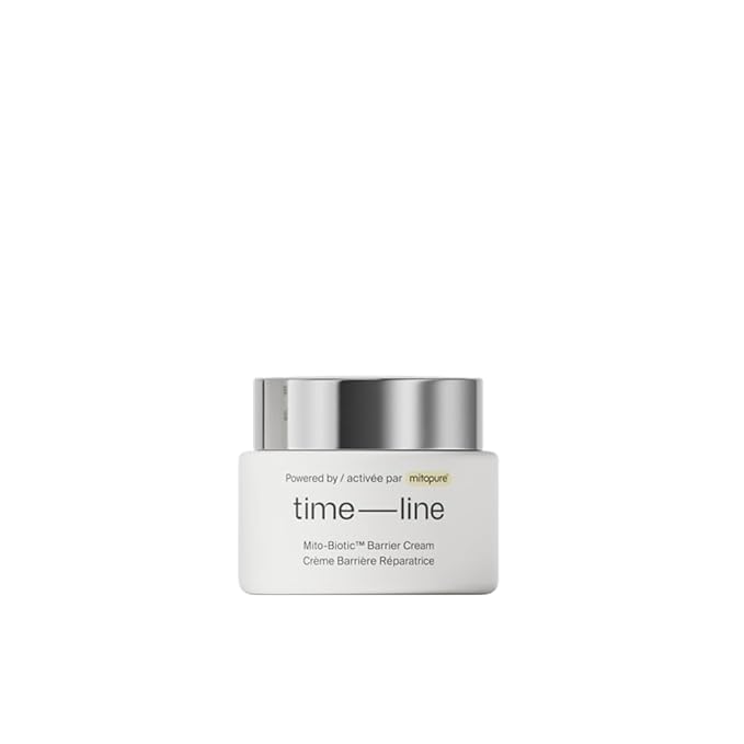 Timeline Mito-Biotic™ Travel Size Barrier Cream Nourishing Moisturizer With Peptides to Restore Dry Skin & Strengthen Barrier - .51 Fl Oz