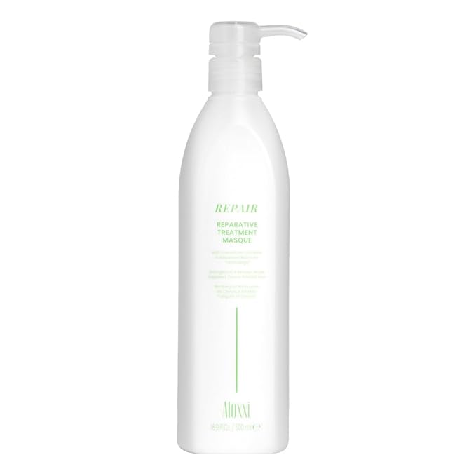 ALOXXI Repair Hair Mask for Color-Treated Hair Enriched with Keratin & Peptides, Deep Conditioning Treatment for Dull and Damaged Locks, 16.9 Fl Oz