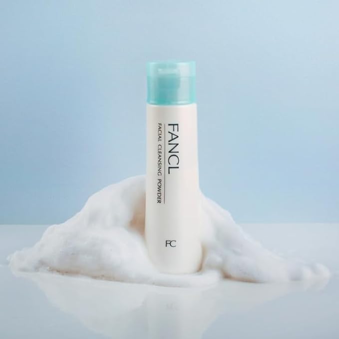 FANCL Facial Cleansing Powder - Japanese Facial Cleanser, Face Wash, Luxurious Foaming Lather, Hydrating, Preservative Free, Clean Skincare for Sensitive Skin [US Exclusive Edition]