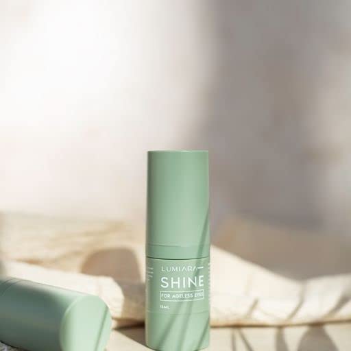 Lumiara Shine Anti Aging Eye Serum - Hydrating and Brightening Serum For All Ages & Skin Types - Organic, Paraben Free, Cruelty Free & Plant Based Wrinkle Reduction - Made In The USA - 15 ml