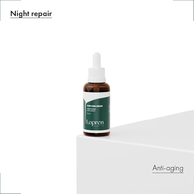 Night Repair Peptide & Botanical Extracts Serum, Anti-Aging, Deep Hydration & Skin Renewal, 1 Fl Oz