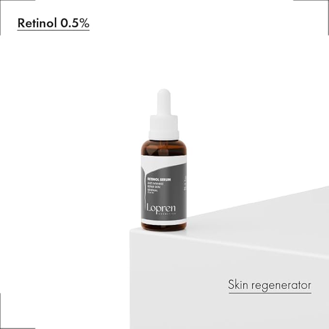 Retinol Facial Oil – Advanced Anti-Aging & Skin Renewal Treatment, Hydrating & Firming Serum with Retinol, Squalane & Jojoba Oil – 1 Fl Oz