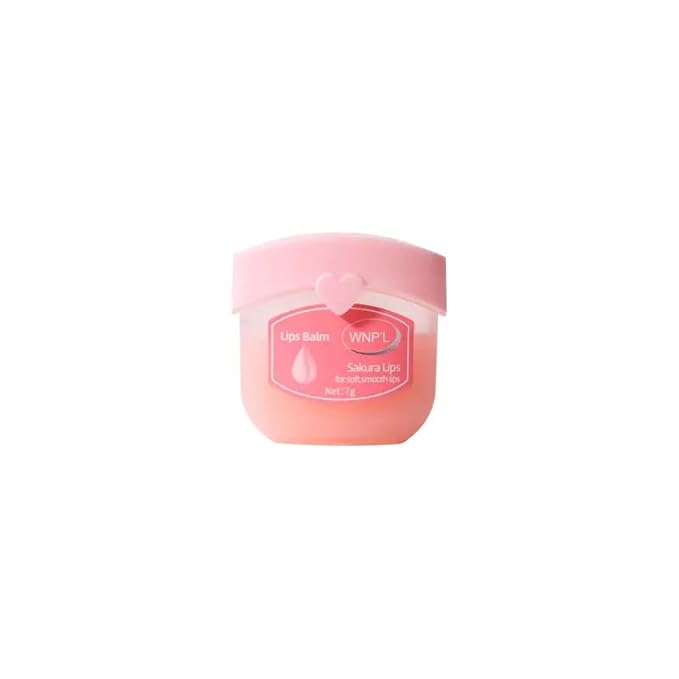 Moisturizing Lip Balm - Pink Flower Lips, 1 Count (Pack of 1)