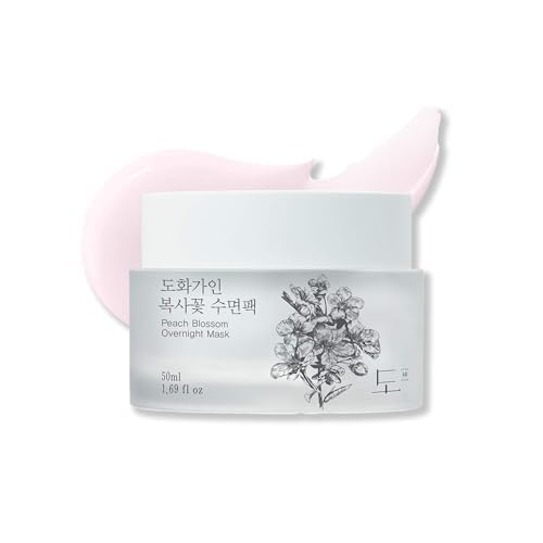 Gentle Peach Blossom Overnight Mask l Vitamin C, Rejuvenating, Hydrating l Product of Korea - 1.69 fl. Oz