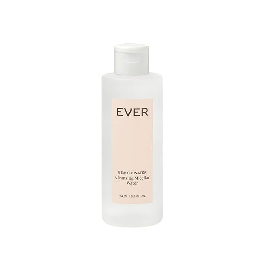 EVER Beauty Water - Cleansing Micellar Water, Eye Makeup Remover, Rose Water Cleanser, Sensitive Skin Water Makeup Remover