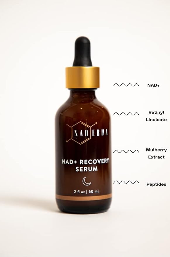 Naderma Recovery Set (NAD+ Daily Moisturizing Cream and NAD+ Recovery Serum)